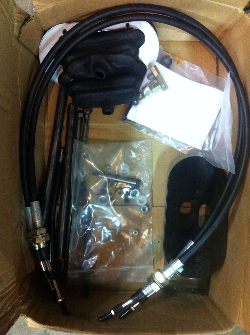 Northwestern Fab Dana 300 twin cable shifter Pirate 4x4